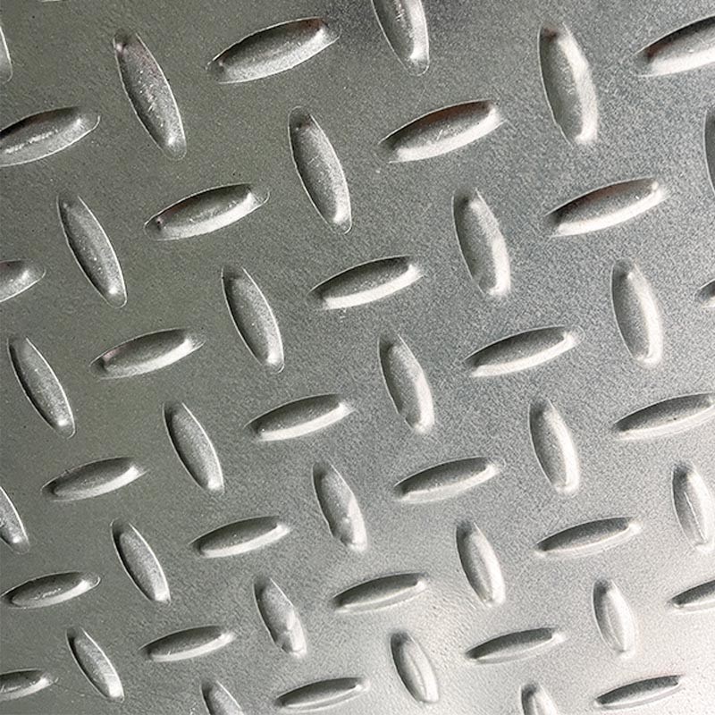 αντι φύλλο μετάλλων ολισθήσεων πιάτων χάλυβα μη ολίσθησης ZN-Al-MG πάχους 1.5mm