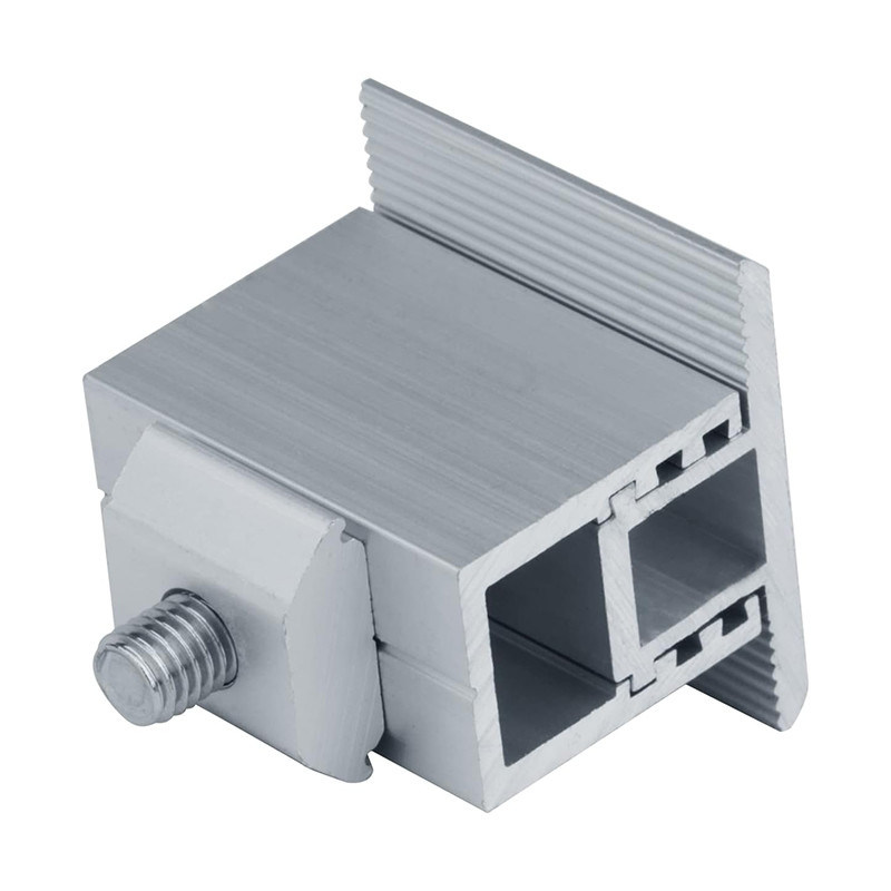 Ανθεκτικό στη διάβρωση SS Solar Panel Mid Clamp 3,0mm-4,5mm Πάχος