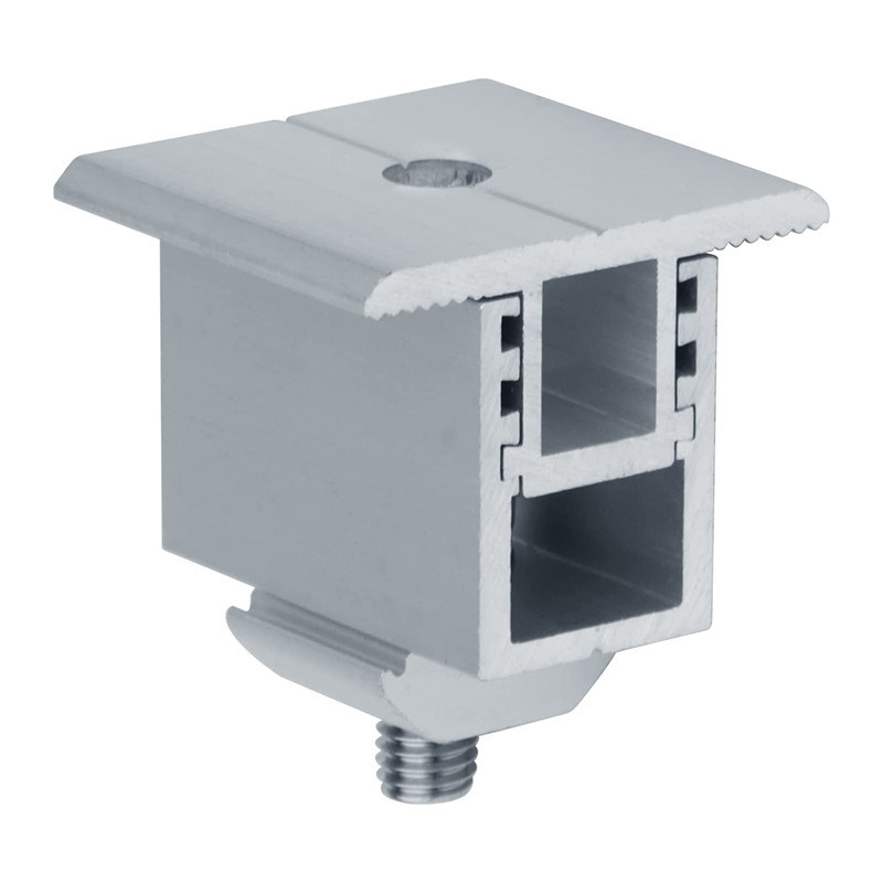 Ανθεκτικό στη διάβρωση SS Solar Panel Mid Clamp 3,0mm-4,5mm Πάχος