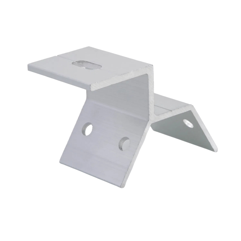 Κρατήρα από κράμα αλουμινίου με διπλό μπουλόνι και τρυφερή λαβή για δονήσεις - ανθεκτικό δομικό στερεωτικό ηλιακό κλαδί οροφής