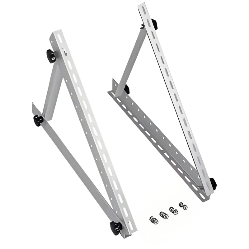 Ρυθμιζόμενες Γωνιακές Βάσεις Στήριξης για Φωτοβολταϊκά Πάνελ, Βάση Τοίχου για Φωτοβολταϊκά Πάνελ, για Επίπεδη Στέγη, Έδαφος