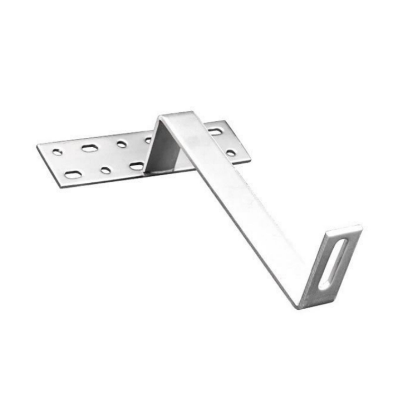 Εργοστασιακά Κατασκευασμένο Ανοξείδωτο Ατσάλι Άγκιστρο Στέγης για Σύστημα Στήριξης σε Επίπεδη Στέγη για Ηλιακά Πάνελ για Στεγανωτικό Σχιστόλιθου