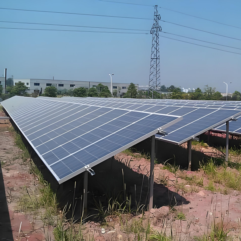 Customizable Ground Solar Mounting Brackets for Pre-Assembled Components and Varied Solar Modules