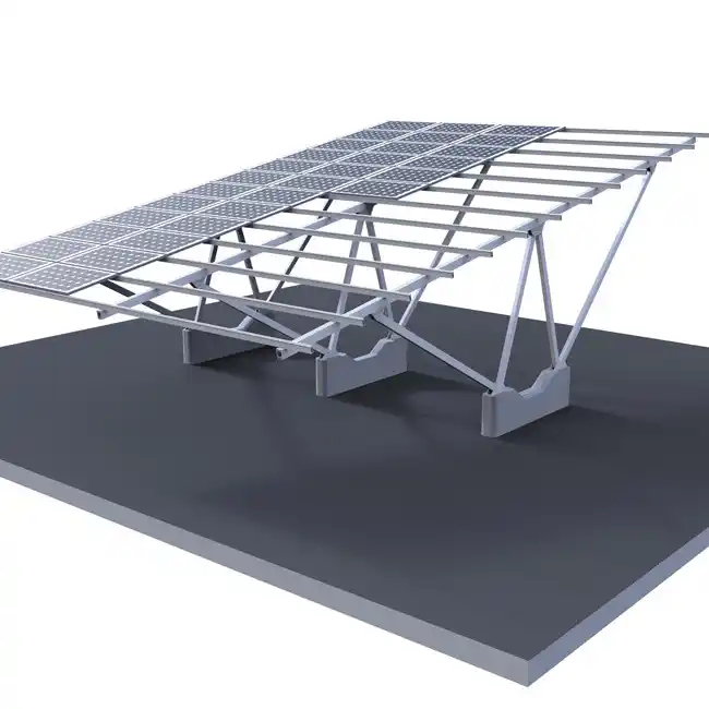 Suitable for Small and Large-Scale Solar Plants Solar Panel Mounting Brackets for Ground Mounting