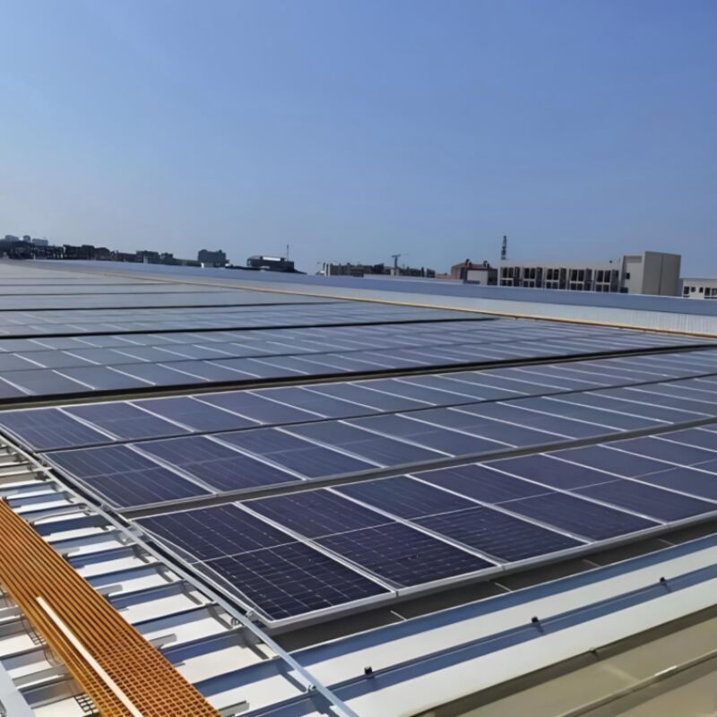 Λύση Στερέωσης Επίπεδης Στέγης Υψηλής Πυκνότητας: Συμπαγής Διάταξη Πολλαπλών Σειρών για Μέγιστη Αξιοποίηση Χώρου