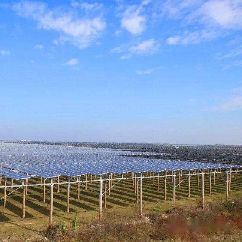 Γήινοι ηλιακοί στηρίζοντες που παρέχουν αντοχή σε ισχυρό άνεμο και χιονισμένο φορτίο με μοναδικό σχεδιασμό στοίβας και προκατασκευασμένα εξαρτήματα