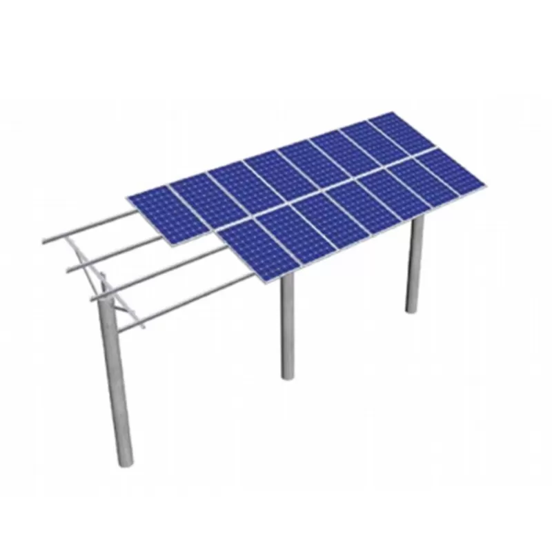 Solar Panel Mounting Brackets Multi Panel Arrays Ground Mounting with Steel and Aluminum Components for Solar Projects